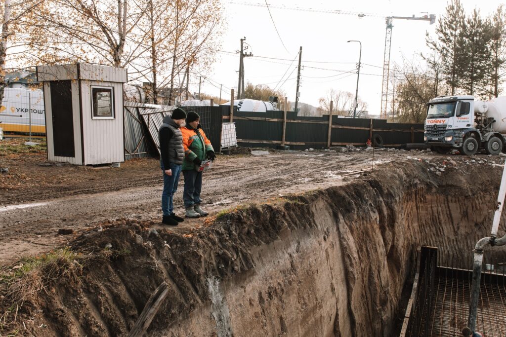 заливка фундаменту на будівництві від Tonny бетон Львів